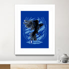 Ravenclaw by Samuel Rodrigues on GIANT ART - blue vector illustration