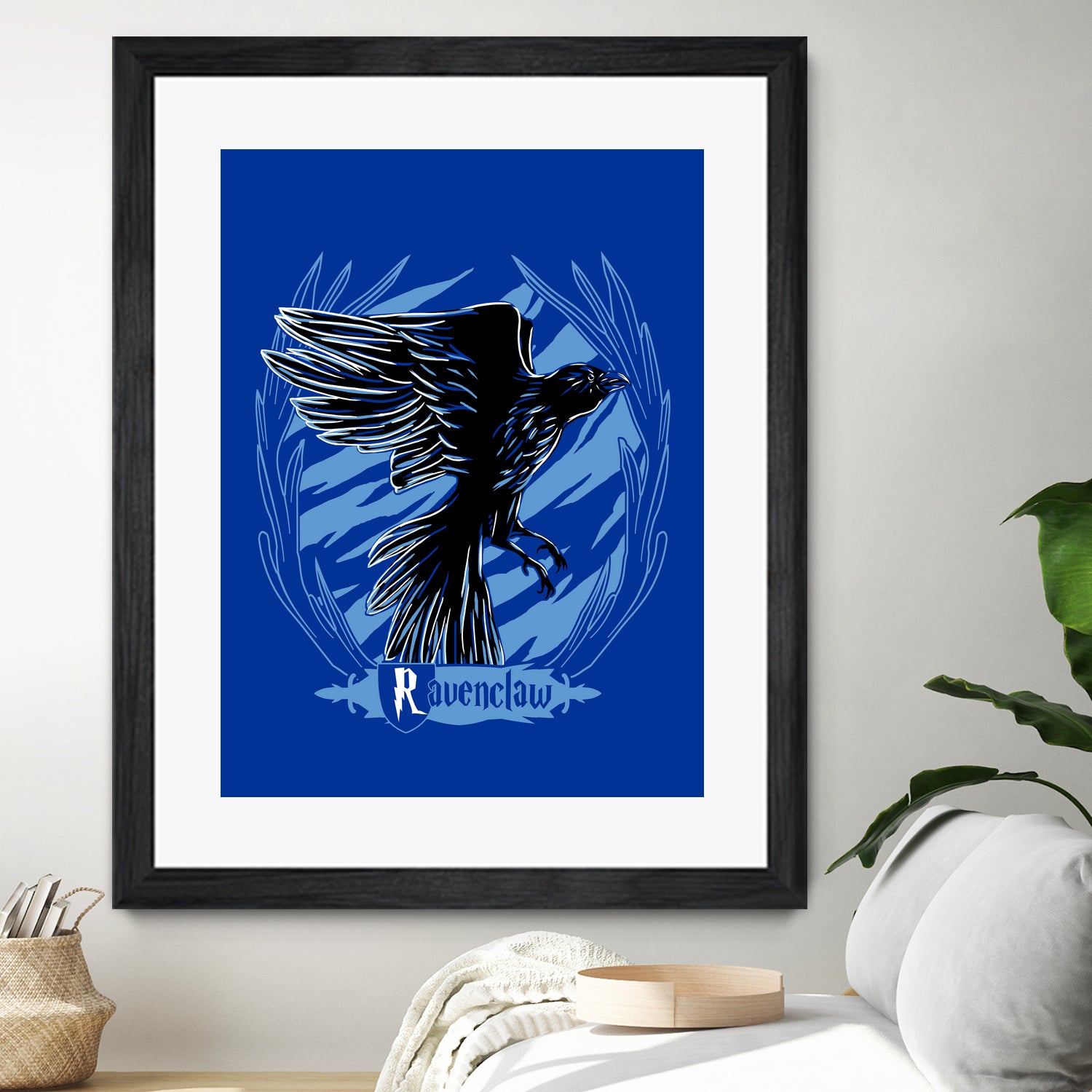 Ravenclaw by Samuel Rodrigues on GIANT ART - blue vector illustration