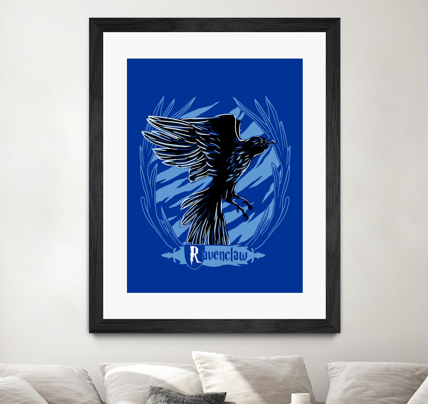 Ravenclaw by Samuel Rodrigues on GIANT ART - blue vector illustration