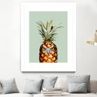 PINEAPPLE OWL by Jonas Loose on GIANT ART - green photo manipulation