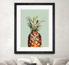 PINEAPPLE OWL by Jonas Loose on GIANT ART - green photo manipulation