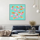 BUBBLEGUM GOLDFISH by Jonas Loose on GIANT ART - pink digital painting