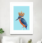 KINGFISHER by Jonas Loose on GIANT ART - blue photo manipulation