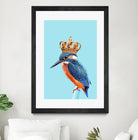 KINGFISHER by Jonas Loose on GIANT ART - blue photo manipulation