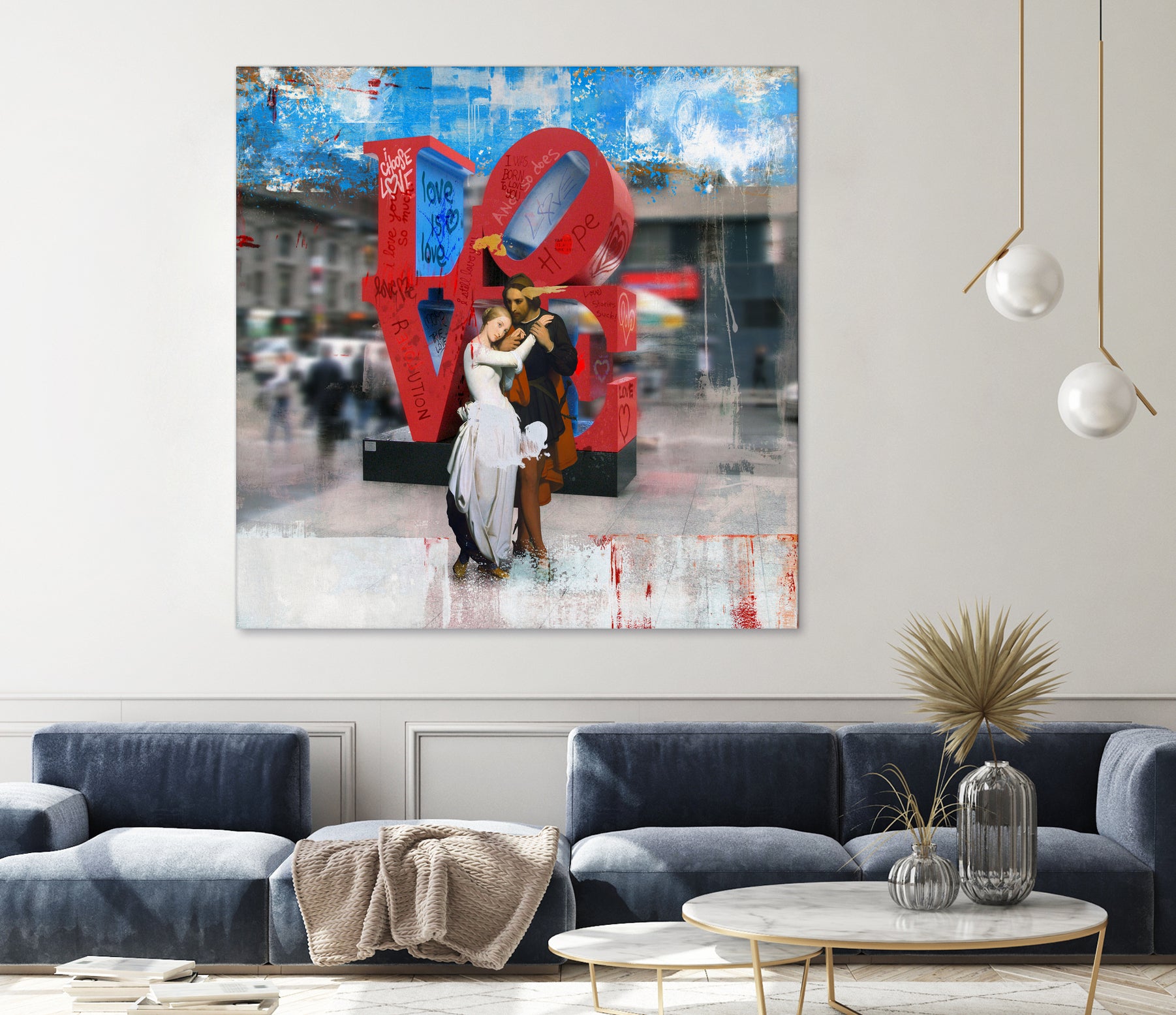 Love II by José Luis Guerrero on GIANT ART - red digital painting