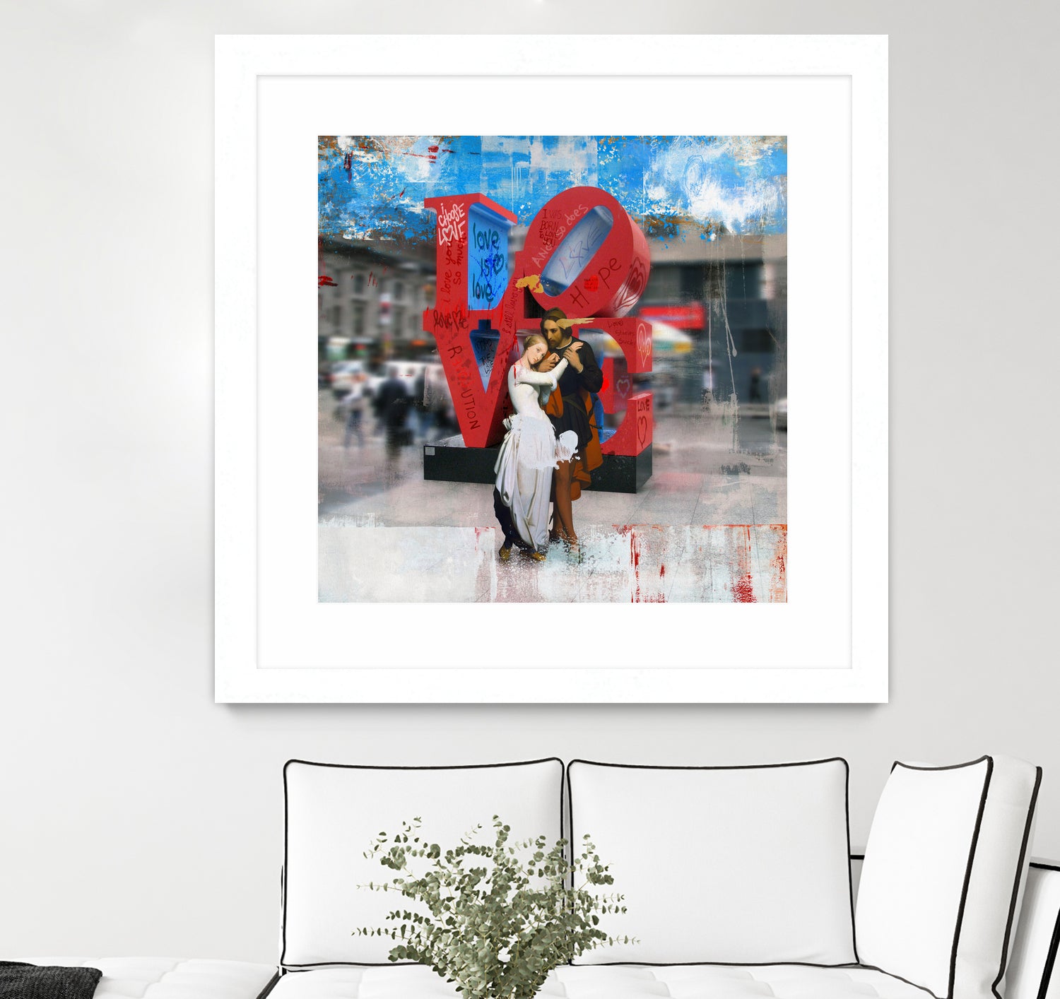 Love II by José Luis Guerrero on GIANT ART - red digital painting