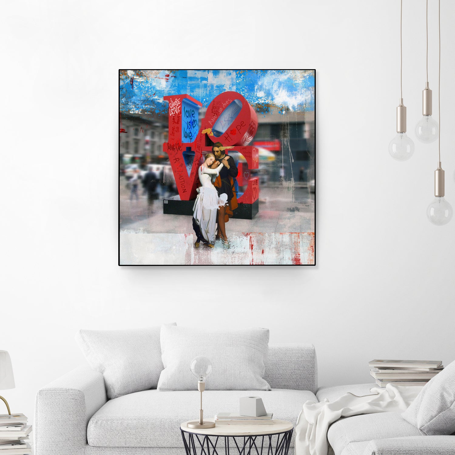 Love II by José Luis Guerrero on GIANT ART - red digital painting