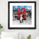 Love II by José Luis Guerrero on GIANT ART - red digital painting