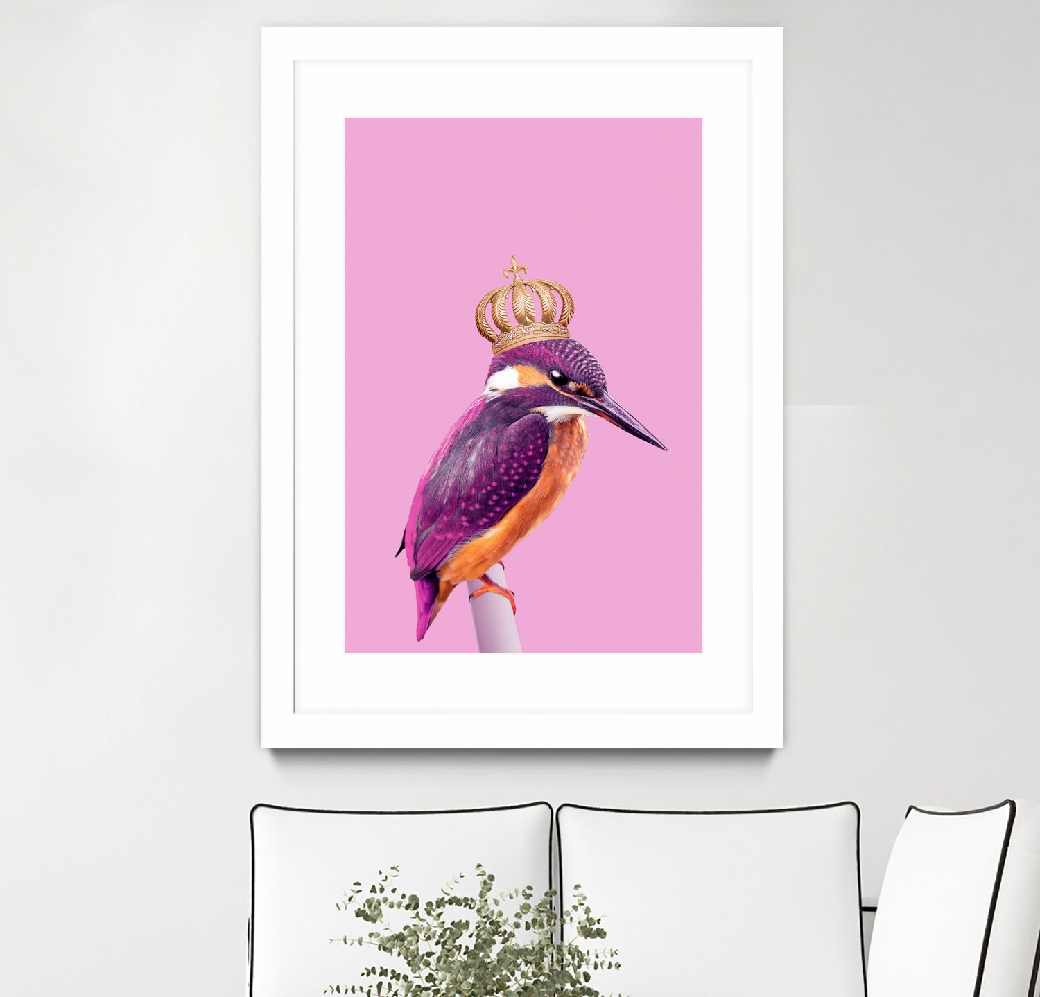 QUEENFISHER by Jonas Loose on GIANT ART - pink photo manipulation