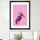 QUEENFISHER by Jonas Loose on GIANT ART - pink photo manipulation