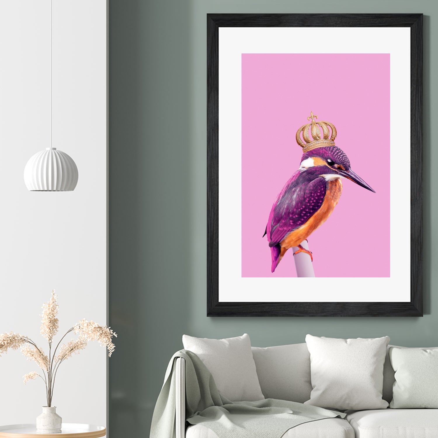 QUEENFISHER by Jonas Loose on GIANT ART - pink photo manipulation