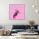 QUEENFISHER by Jonas Loose on GIANT ART - pink photo manipulation