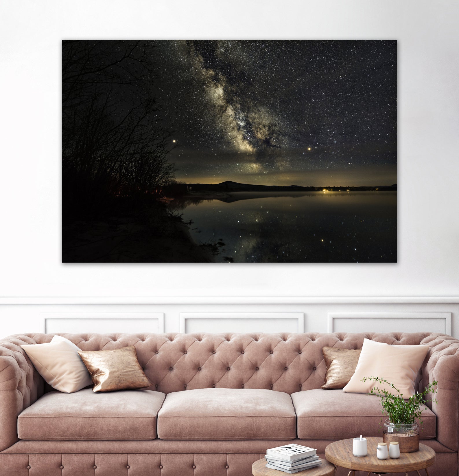 Milky way by Lorenzo Bustillo on GIANT ART - gray photo illustration