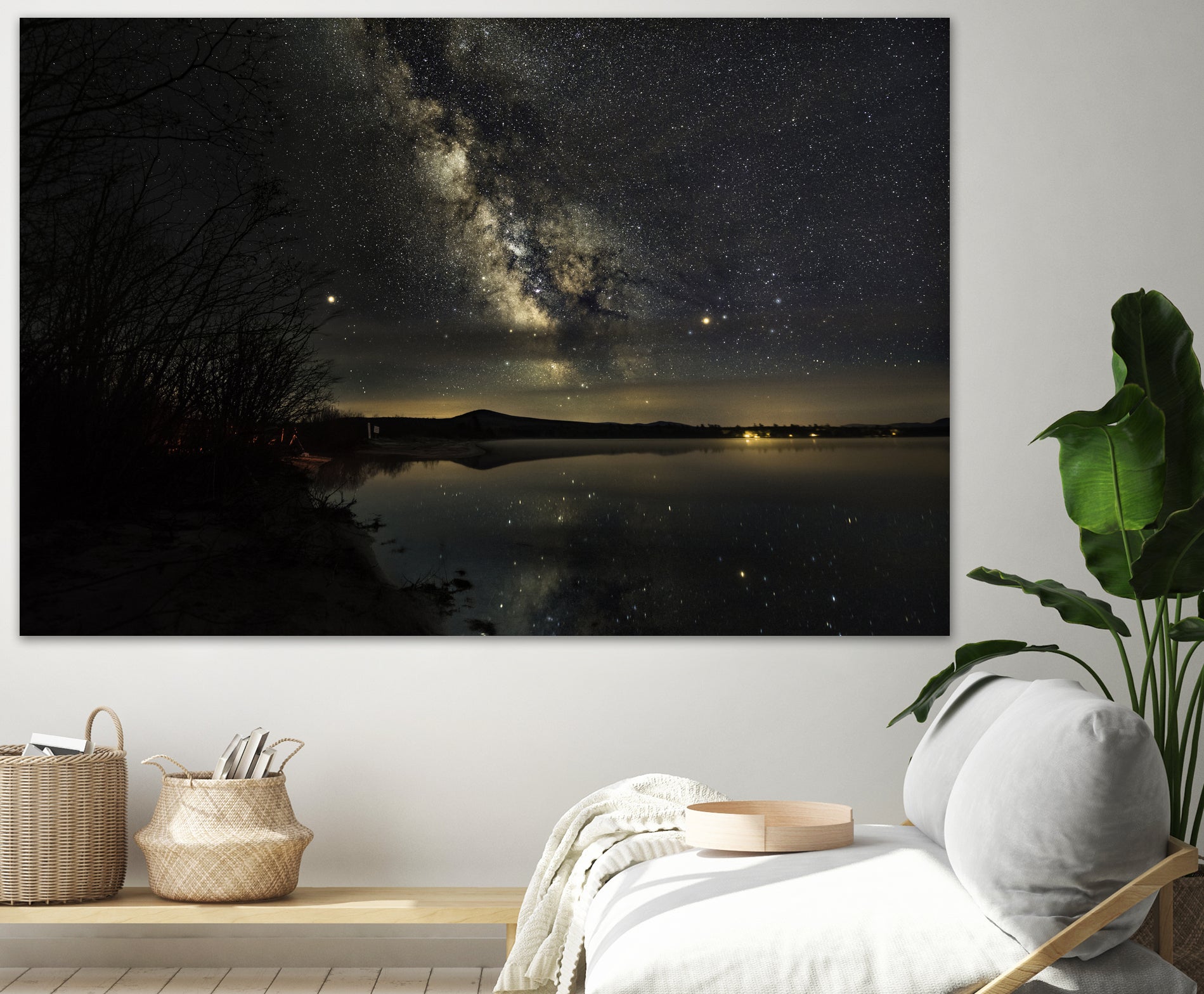 Milky way by Lorenzo Bustillo on GIANT ART - gray photo illustration