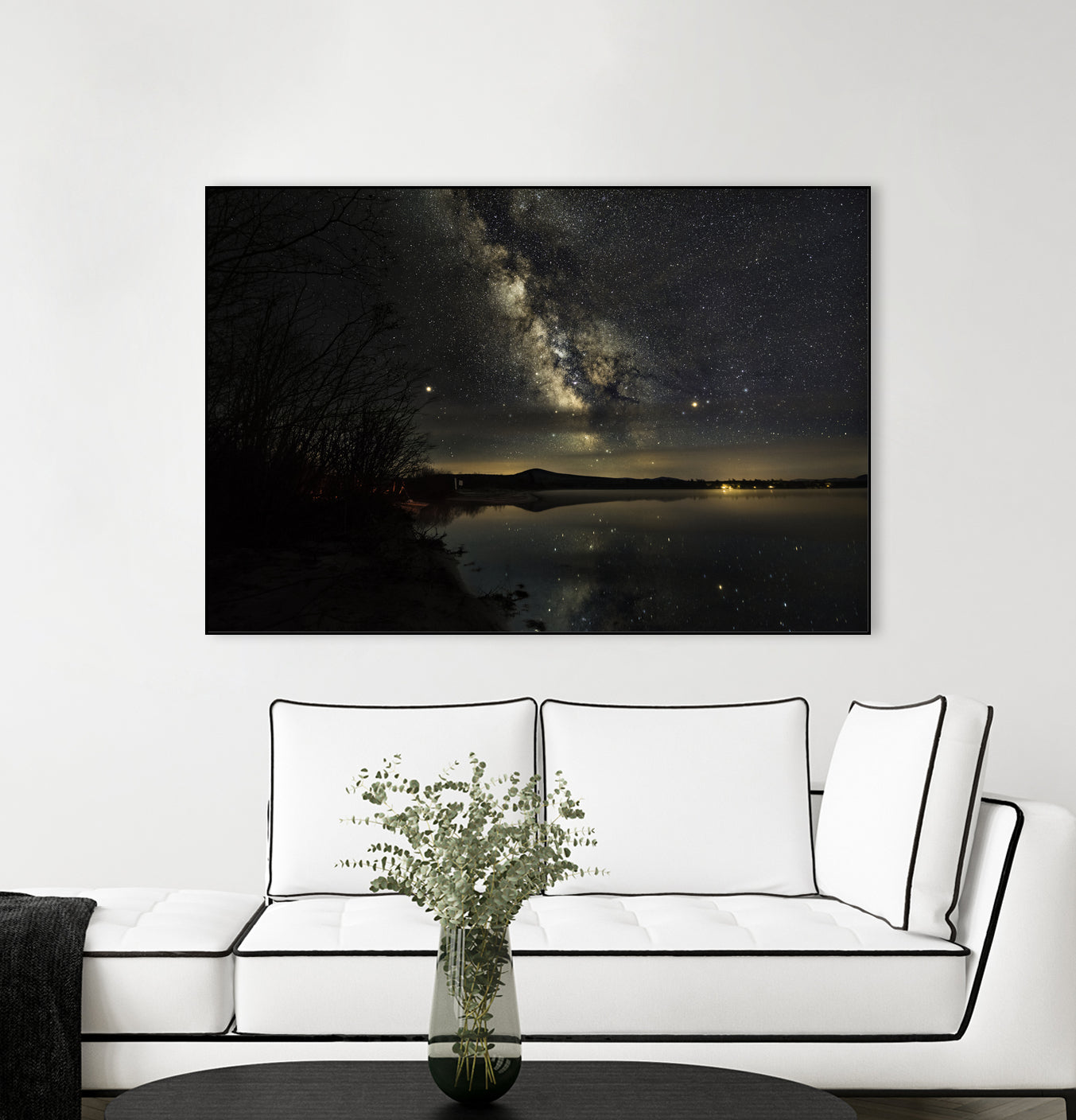 Milky way by Lorenzo Bustillo on GIANT ART - gray photo illustration