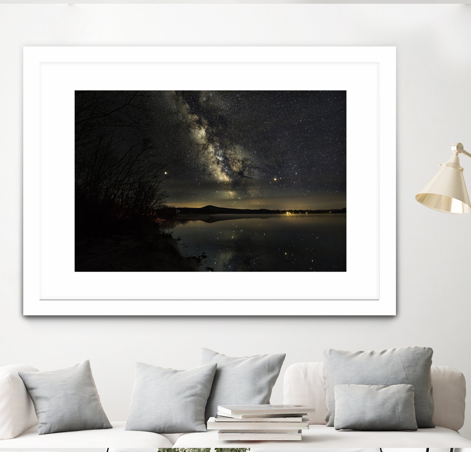 Milky way by Lorenzo Bustillo on GIANT ART - gray photo illustration