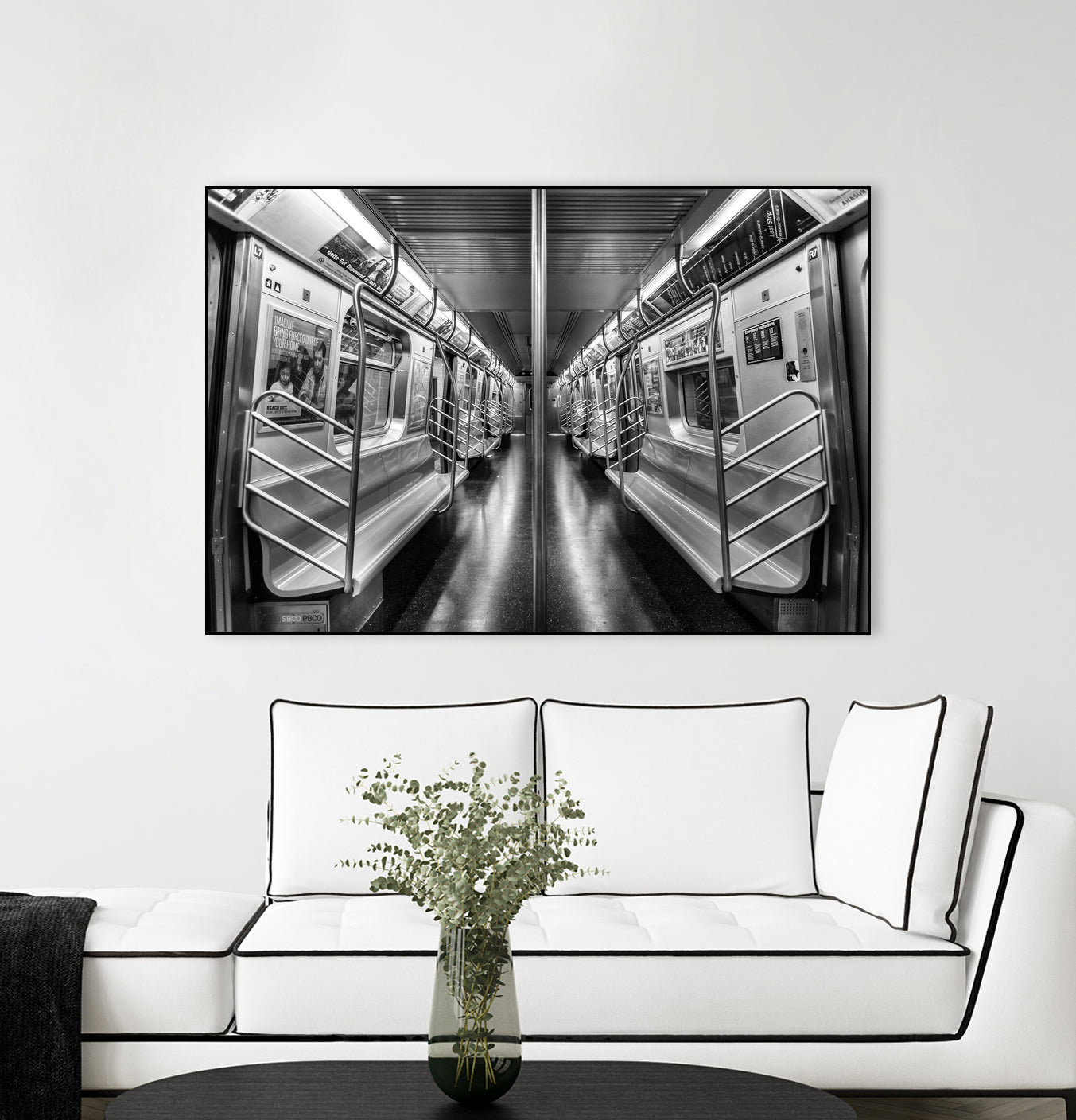 NYC subway N train by Jianfeng Chen on GIANT ART - black photo manipulation