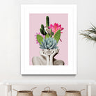 Cactus Lady by dada22 . on GIANT ART - pink photo illustration