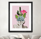 Cactus Lady by dada22 . on GIANT ART - pink photo illustration