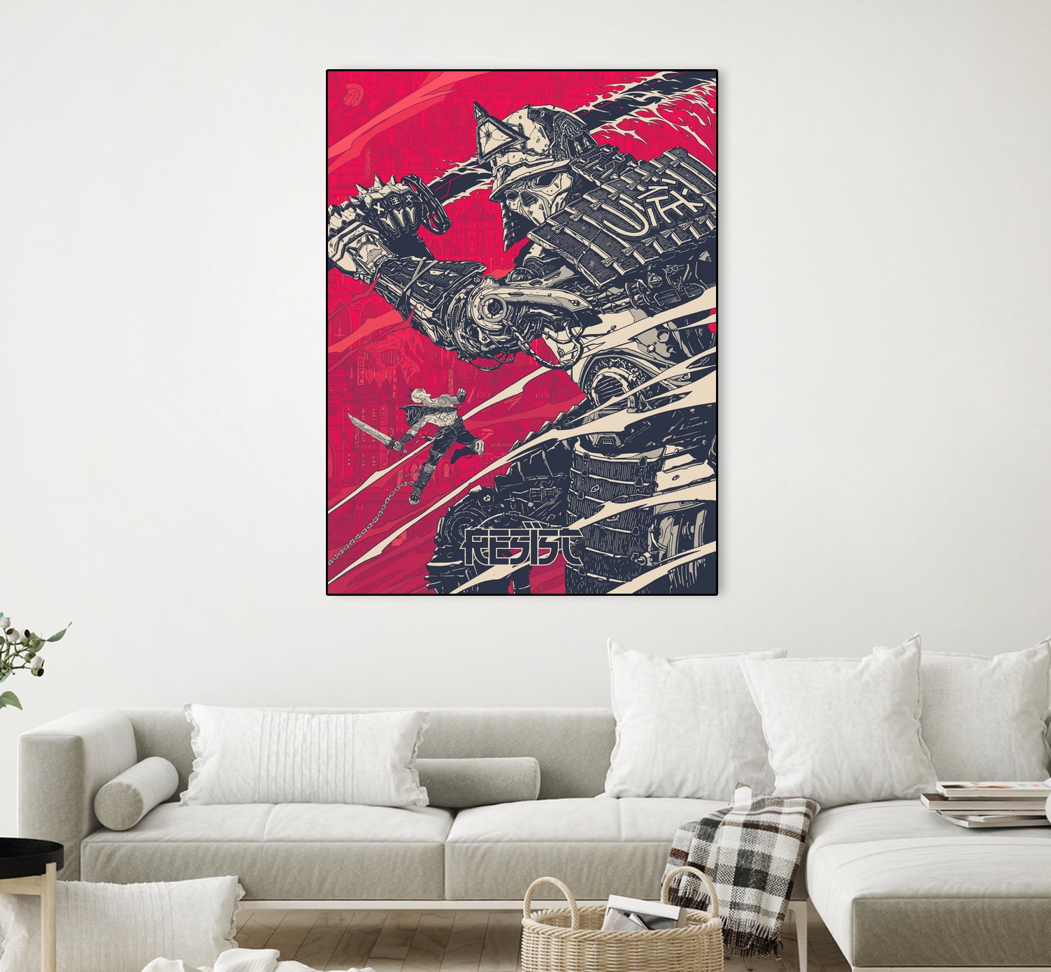 Resistor by Dean Falsify Cook on GIANT ART - red digital painting