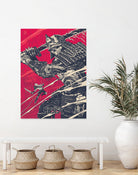 Resistor by Dean Falsify Cook on GIANT ART - red digital painting
