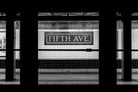 Fifth Ave Subway by Jianfeng Chen on GIANT ART - black photo manipulation