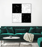 Black and white marble by Denitsa Tsonkova on GIANT ART - black digital drawing