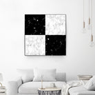 Black and white marble by Denitsa Tsonkova on GIANT ART - black digital drawing