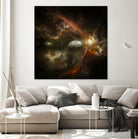 Bright nebula by Alain Gaymard on GIANT ART - black 3d art