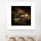 Bright nebula by Alain Gaymard on GIANT ART - black 3d art