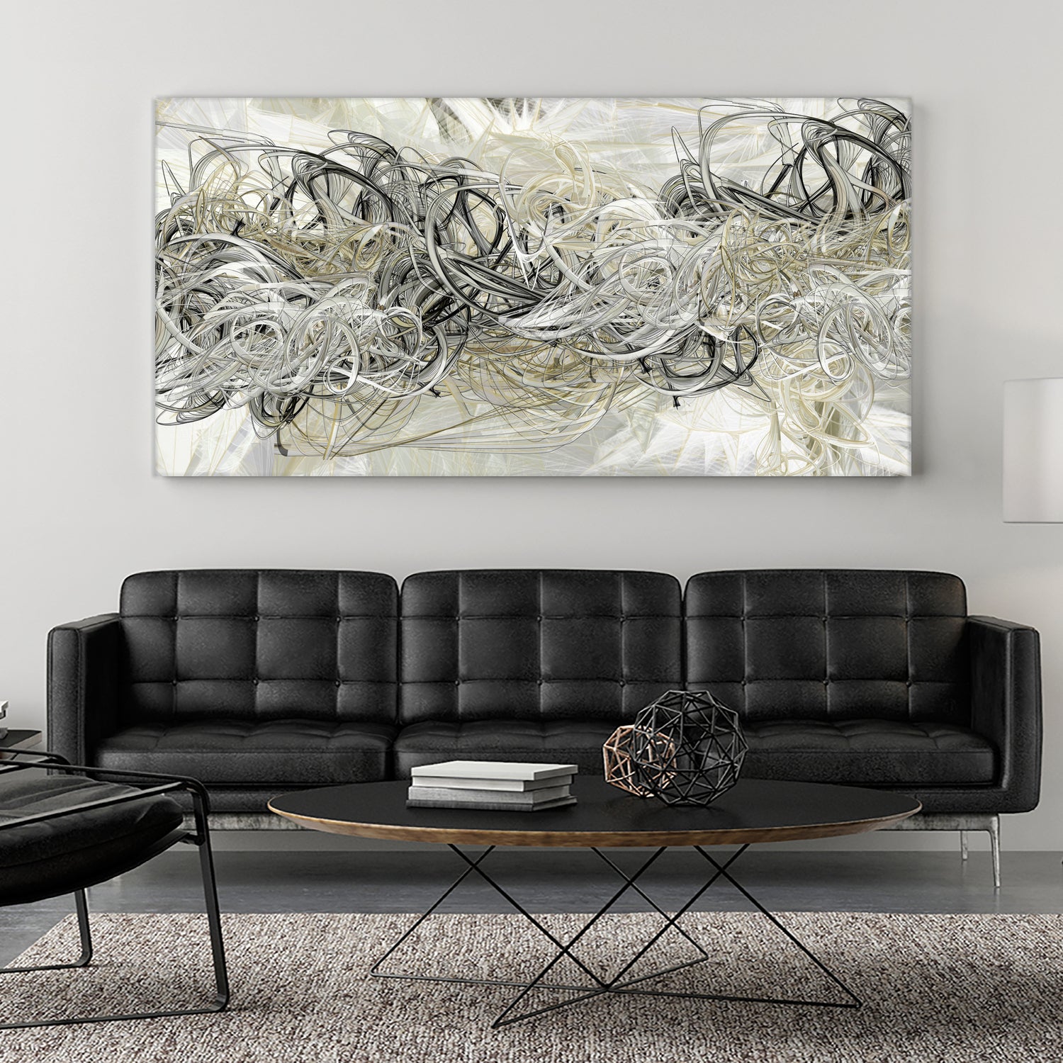 Shiver by Scott Oppenheim on GIANT ART - gray digital painting