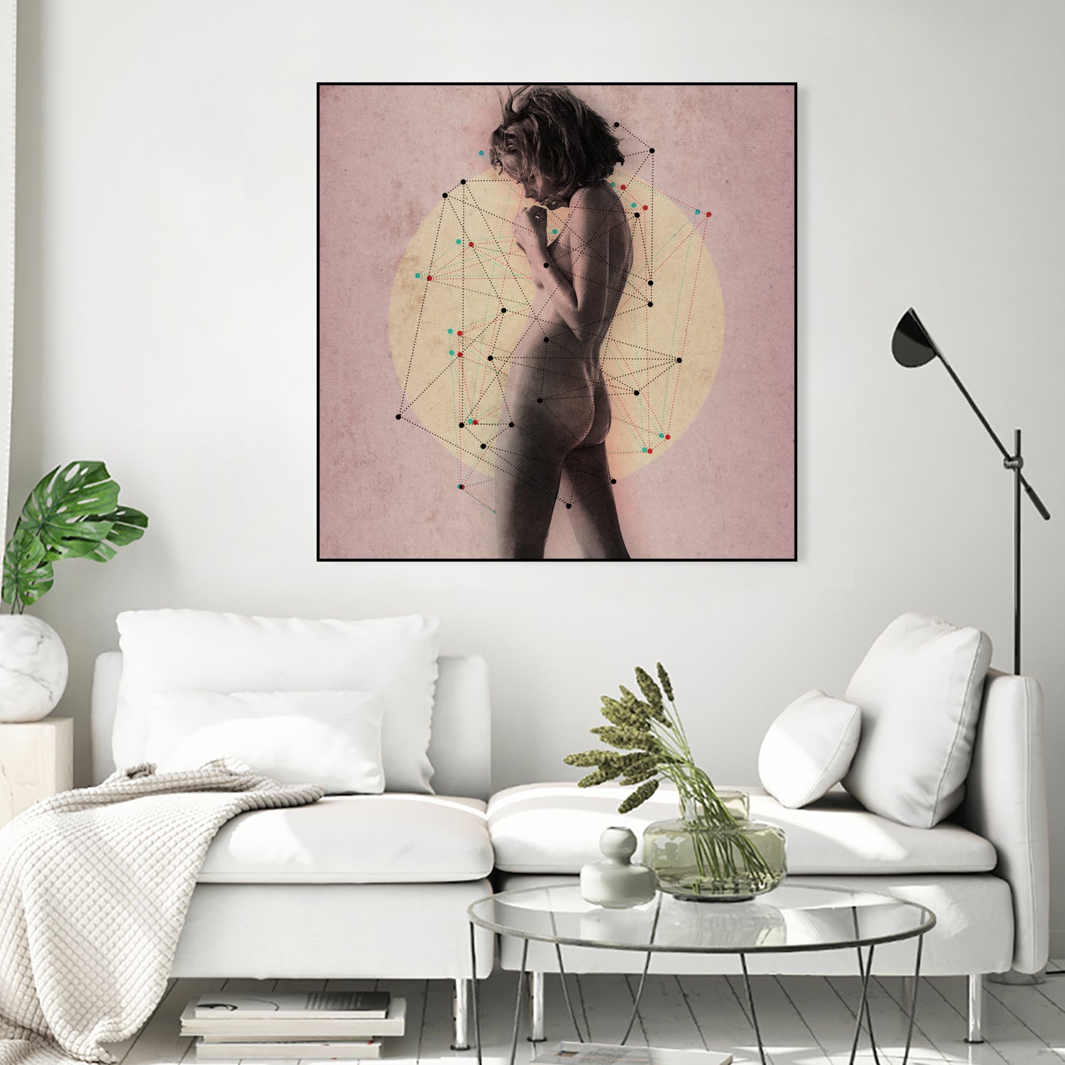 Pink Confusion by Sammy Slabbinck on GIANT ART - fuchsia photo illustration