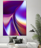 Purple Wave by Danny Jardim on GIANT ART - fuchsia digital painting