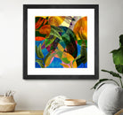 Retro Tropical Tiki Fantasy by Mar Cantón on GIANT ART - white digital painting