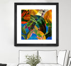 Retro Tropical Tiki Fantasy by Mar Cantón on GIANT ART - white digital painting