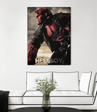 hellboy by Durro Art on GIANT ART - red character design