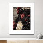 hellboy by Durro Art on GIANT ART - red character design