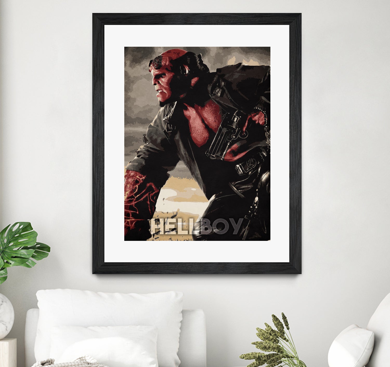 hellboy by Durro Art on GIANT ART - red character design