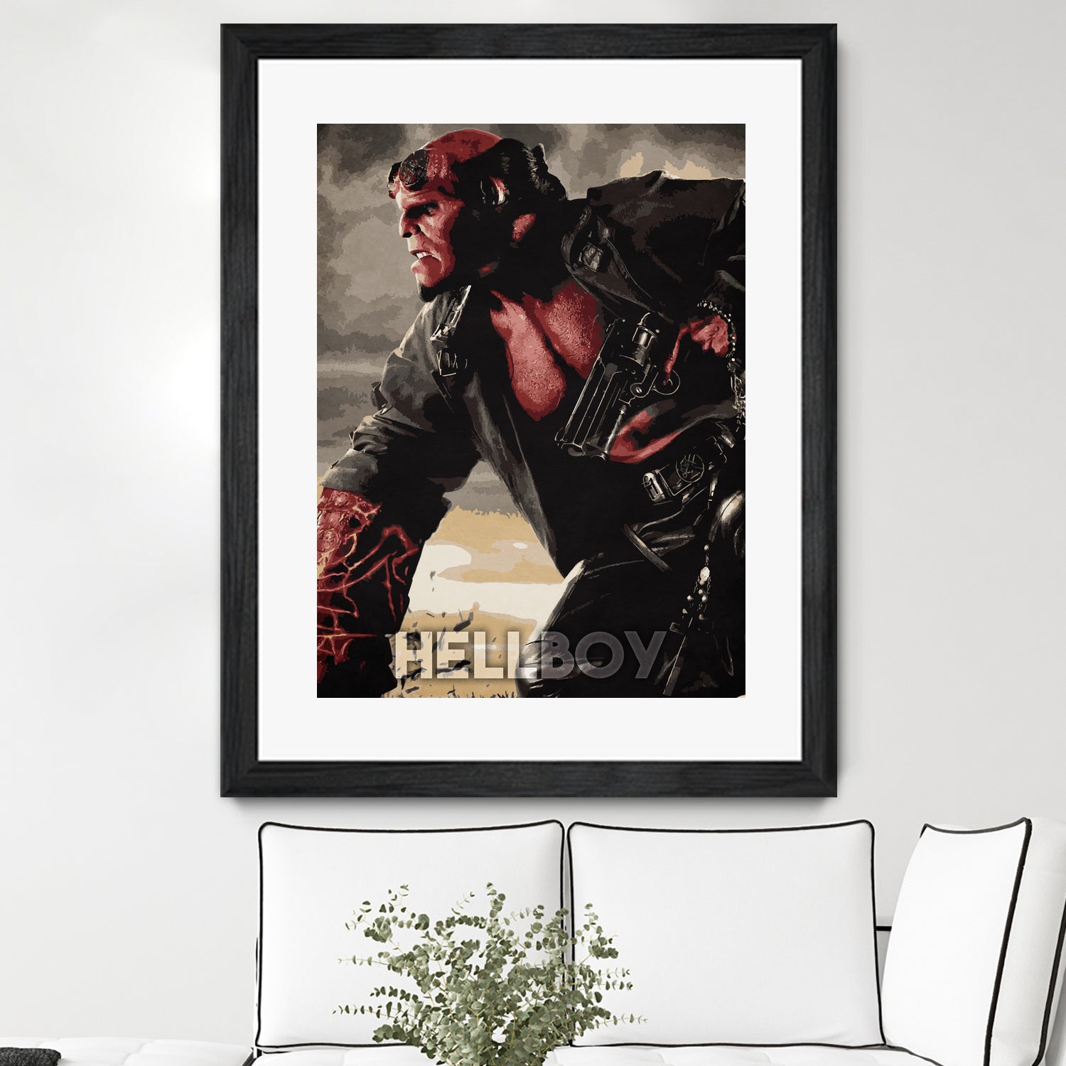 hellboy by Durro Art on GIANT ART - red character design