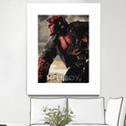 hellboy by Durro Art on GIANT ART - red character design