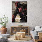 hellboy by Durro Art on GIANT ART - red character design