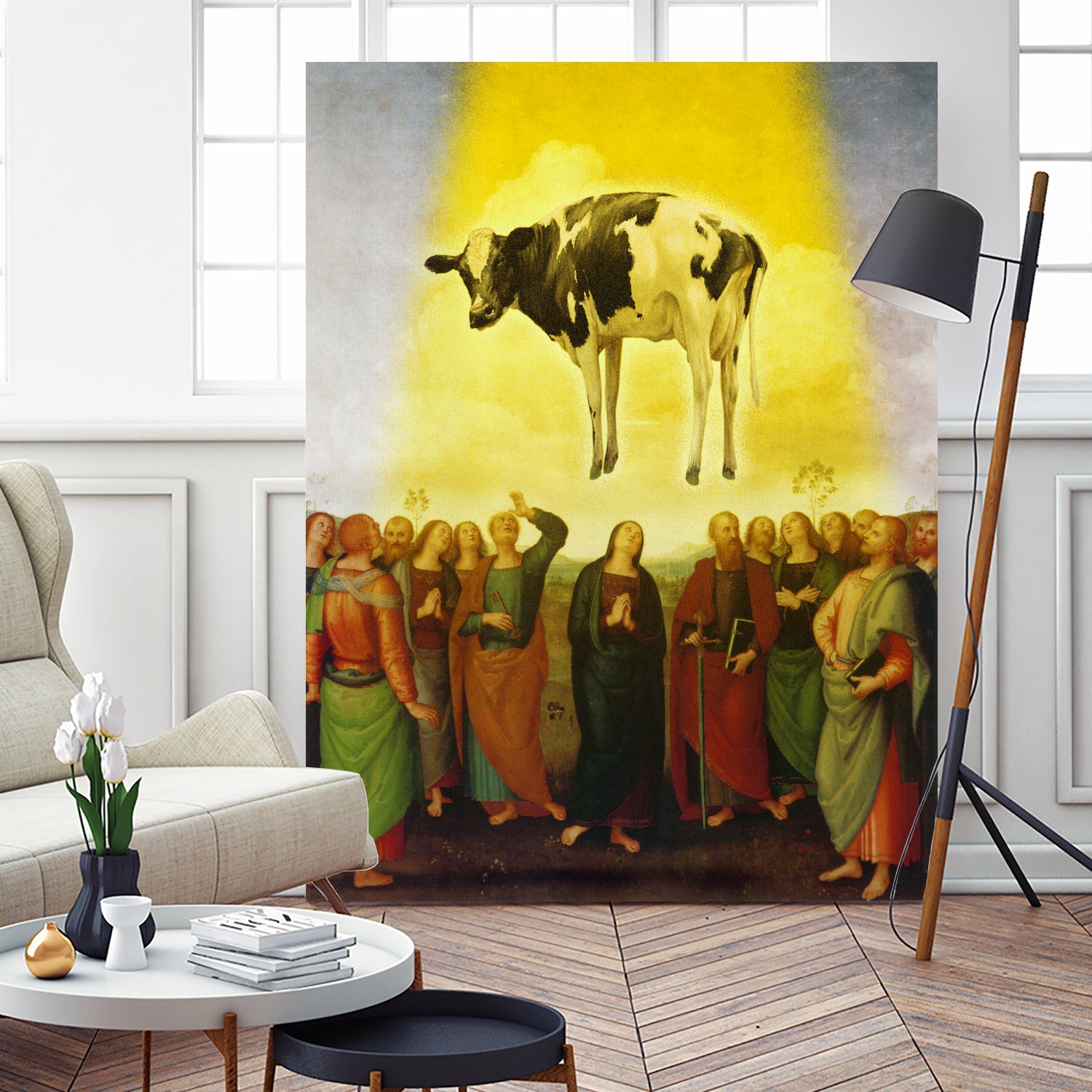 Abduction by José Luis Guerrero on GIANT ART - yellow digital painting