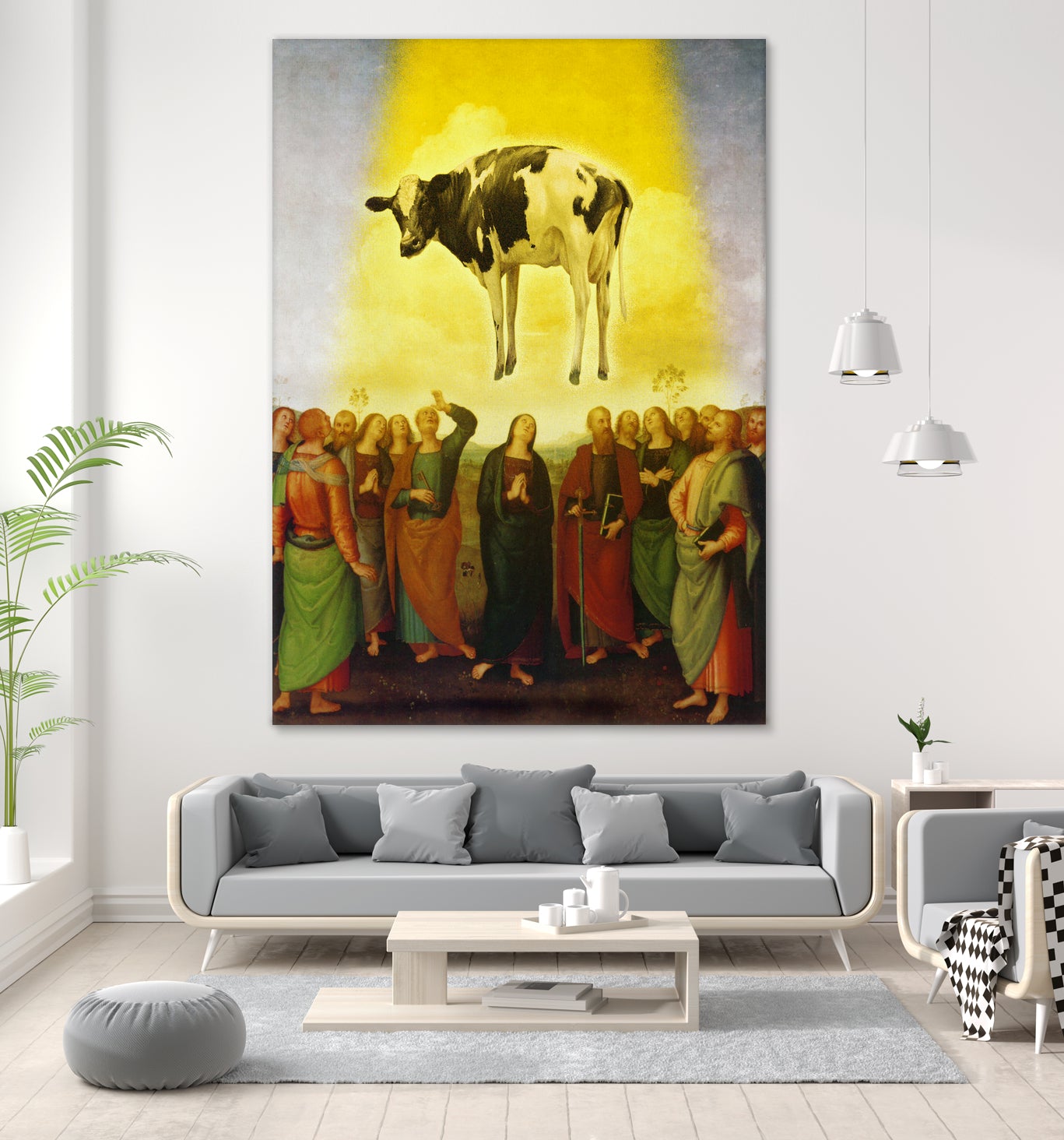 Abduction by José Luis Guerrero on GIANT ART - yellow digital painting