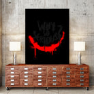 Why so serious? The Joker by gareth mcguckin on GIANT ART - white typography