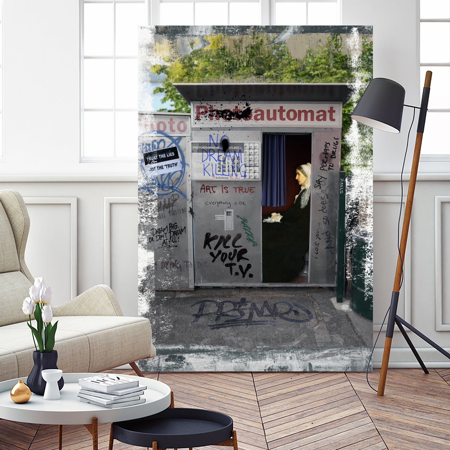 Automat by José Luis Guerrero on GIANT ART - gray digital painting