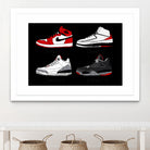 Jordans 84-89 by Nick Cocozza on GIANT ART - white photo illustration