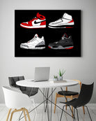 Jordans 84-89 by Nick Cocozza on GIANT ART - white photo illustration