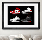 Jordans 84-89 by Nick Cocozza on GIANT ART - white photo illustration