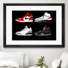 Jordans 84-89 by Nick Cocozza on GIANT ART - white photo illustration