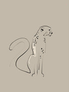 CHEETAH by Nadine Batista Santos on GIANT ART - brown digital drawing